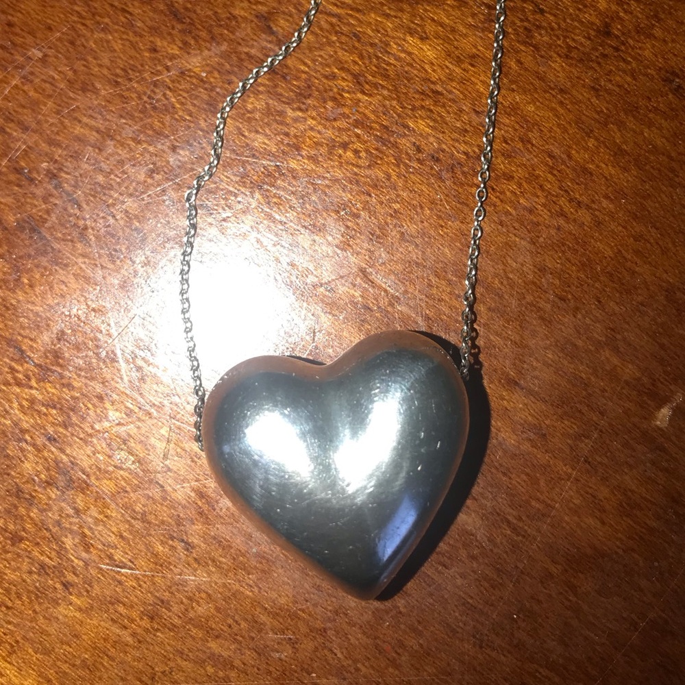 Sterling Silver Heart Necklace